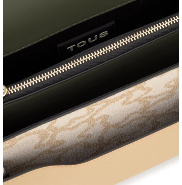 Τσάντα TOUS Bandolera Medium Audree Icon 2002287601 Ιβουάρ