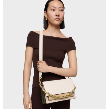 Τσάντα TOUS Bandolera Medium Audree Icon 2002287601 Ιβουάρ