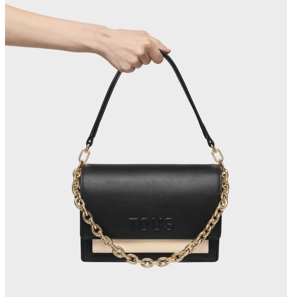 Τσάντα TOUS Bandolera Medium Audree Icon 2002287651 Μαύρο Τσάντα TOUS Bandolera Medium Audree Icon 2002287651 Μαύρο