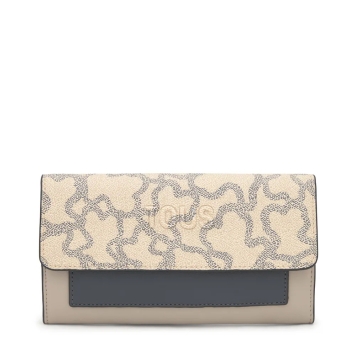 Πορτοφόλι TOUS Billetera Large Flap Kaos Icon 2002287745 Ταμπά