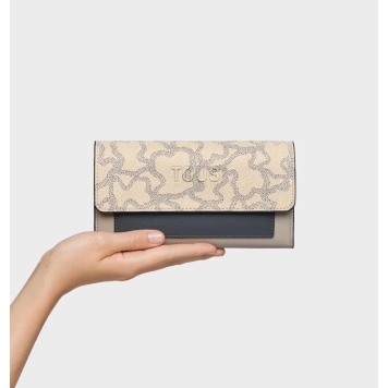 Πορτοφόλι TOUS Billetera Large Flap Kaos Icon 2002287745 Ταμπά