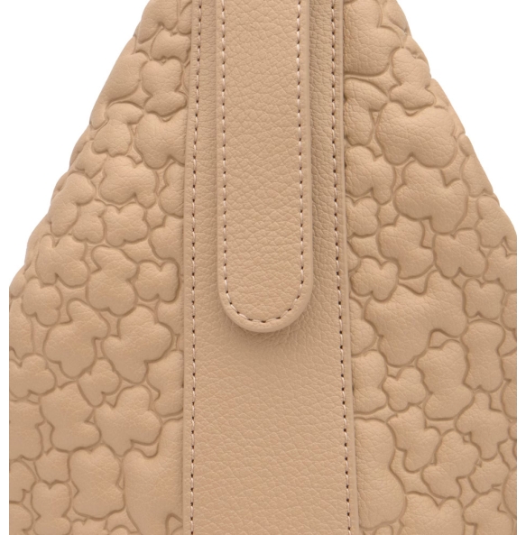 Τσάντα TOUS Hobo Large Puffy Bear 2002304804 Μπεζ