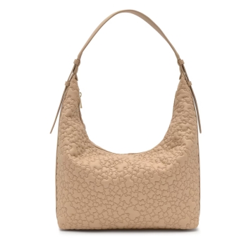 Τσάντα TOUS Hobo Large Puffy Bear 2002304804 Μπεζ