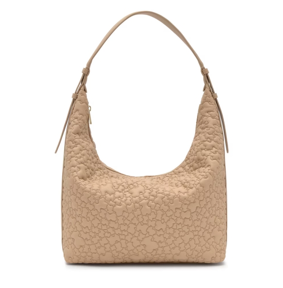 Τσάντα TOUS Hobo Large Puffy Bear 2002304804 Μπεζ