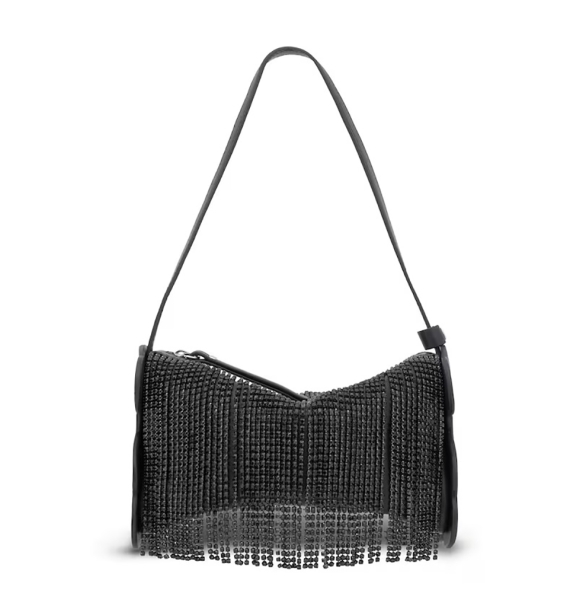 BOLSO DE HOMBRO S. T SALSI NEGRO