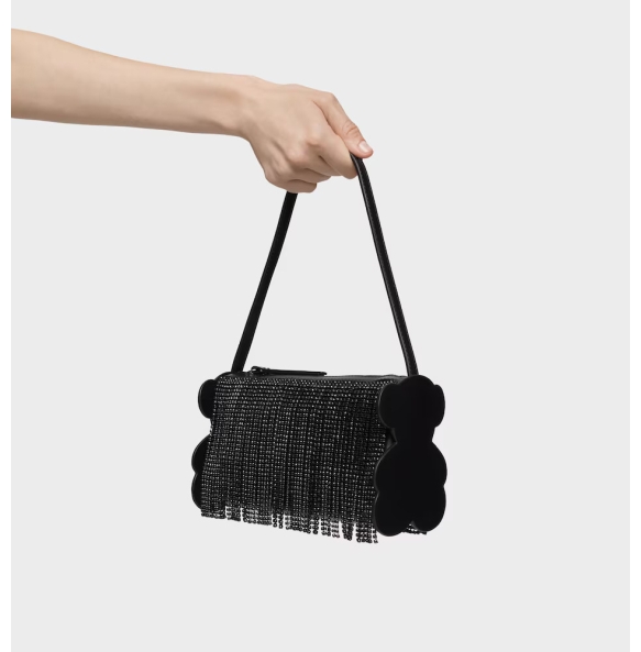 BOLSO DE HOMBRO S. T SALSI NEGRO