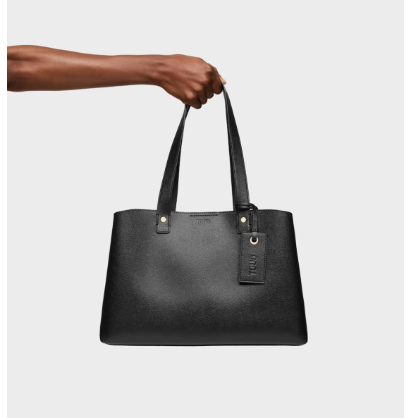 Τσάντα TOUS City Medium The Citybow 2002355151 Μαύρο