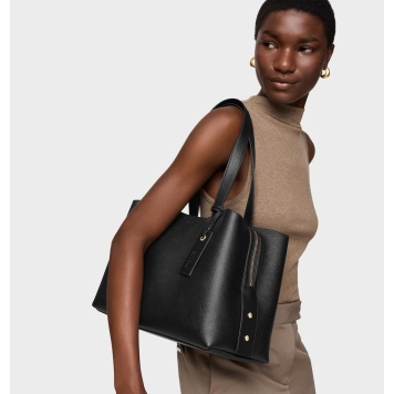 Τσάντα TOUS City Medium The Citybow 2002355151 Μαύρο