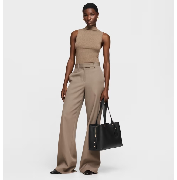 Τσάντα TOUS City Medium The Citybow 2002355151 Μαύρο