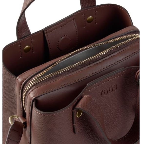 Τσάντα TOUS City Small The Citybow 2002355343 Καφέ
