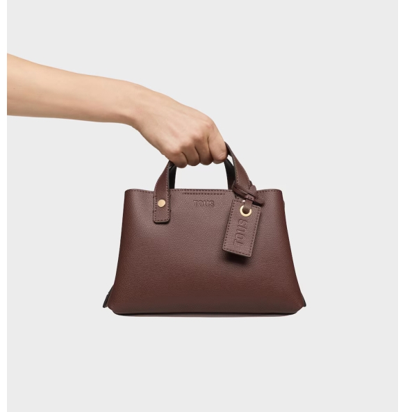 Τσάντα TOUS City Small The Citybow 2002355343 Καφέ