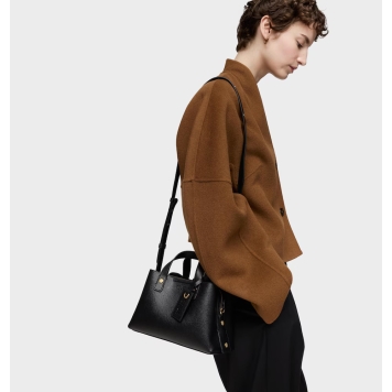 Τσάντα TOUS City Small The Citybow 2002355351 Μαύρο