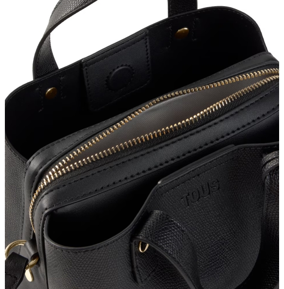 Τσάντα TOUS City Small The Citybow 2002355351 Μαύρο