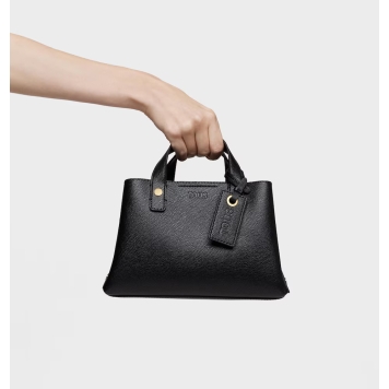 Τσάντα TOUS City Small The Citybow 2002355351 Μαύρο