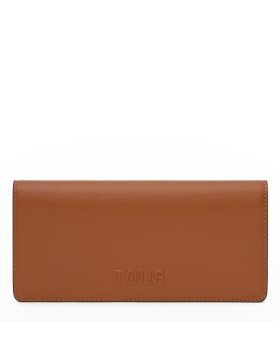 Πορτοφόλι TOUS Billetera Large Kaos Icon 2002357243 Καφέ