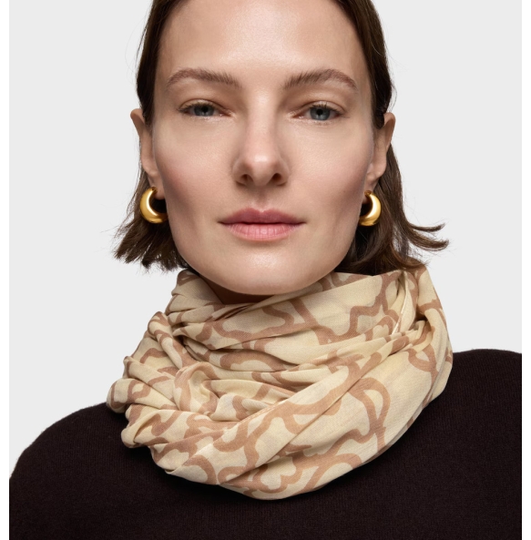 Φουλάρι Tous Kaos Big 2002357901 Μπεζ