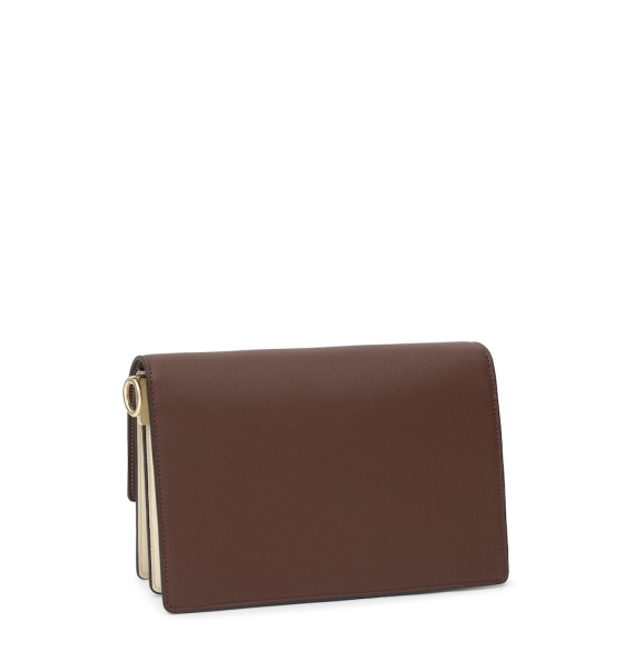 Τσάντα TOUS Bandolera Audree Saffiano 2002358201 Μπεζ