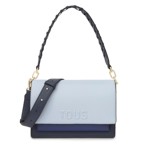 Τσάντα TOUS Bandolera Medium Audree Saffiano 2002358233 Μπλε Τσάντα TOUS Bandolera Medium Audree Saffiano 2002358233 Μπλε