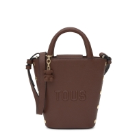 Τσάντα TOUS Mini Cesta Back To Basics 2002358943 Καφέ