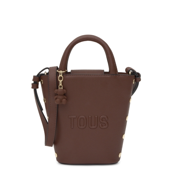 Τσάντα TOUS Mini Cesta Back To Basics 2002358943 Καφέ