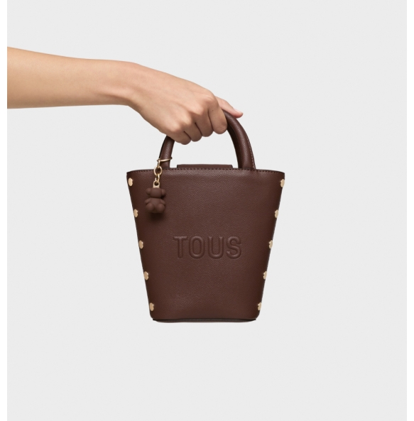 Τσάντα TOUS Mini Cesta Back To Basics 2002358943 Καφέ