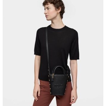 Τσάντα TOUS Mini Cesta Back To Basics 2002358951 Μαύρο