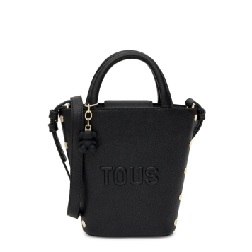 Τσάντα TOUS Mini Cesta Back To Basics 2002358951 Μαύρο