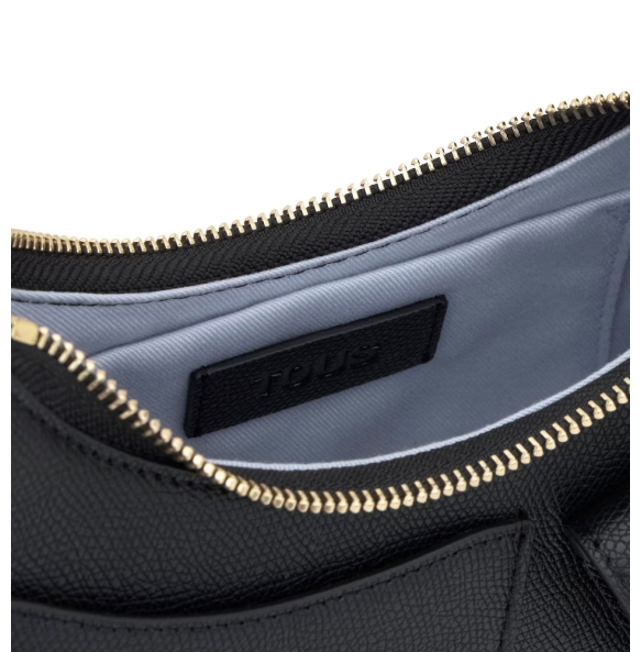 Τσάντα TOUS Bolso De Hombro Back To Basics 2002373251 Μαύρο
