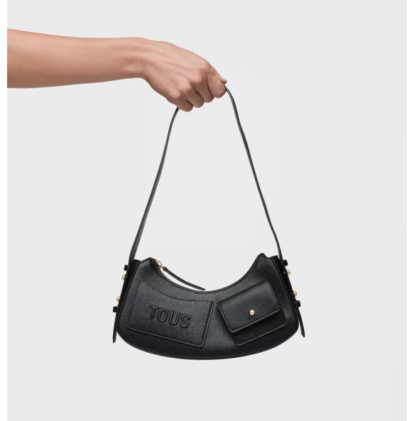 Τσάντα TOUS Bolso De Hombro Back To Basics 2002373251 Μαύρο