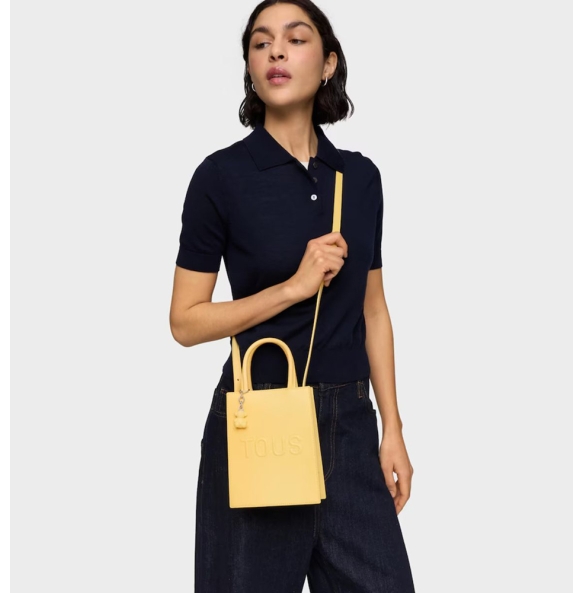 Τσάντα TOUS Mini Bolso Pop 2002373805 Κίτρινο