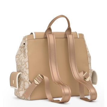 Σακίδιο TOUS Mochila Kaos Icon 2002434201 Multi Μπεζ