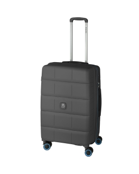 Βαλίτσα σκληρή Μεσαία DIELLE 210/60 67x43x29/32 cm Μαύρο