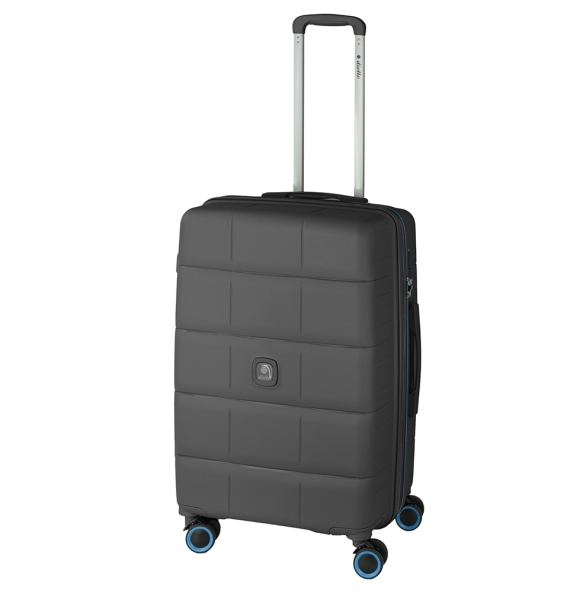 Βαλίτσα σκληρή Μεσαία DIELLE 210/60 67x43x29/32 cm Μαύρο