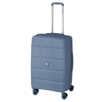 Βαλίτσα σκληρή Μεσαία DIELLE 210/60 67x43x29/32 cm Μπλε
