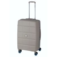 Βαλίτσα σκληρή Μεσαία DIELLE 210/60 67x43x29/32 cm Γκρι