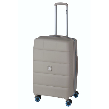 Βαλίτσα σκληρή Μεσαία DIELLE 210/60 67x43x29/32 cm Γκρι