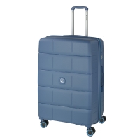 Βαλίτσα σκληρή Μεγάλη DIELLE 210/70 77x49x36/39 cm Μπλε