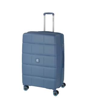 Βαλίτσα σκληρή Μεγάλη DIELLE 210/70 77x49x36/39 cm Μπλε