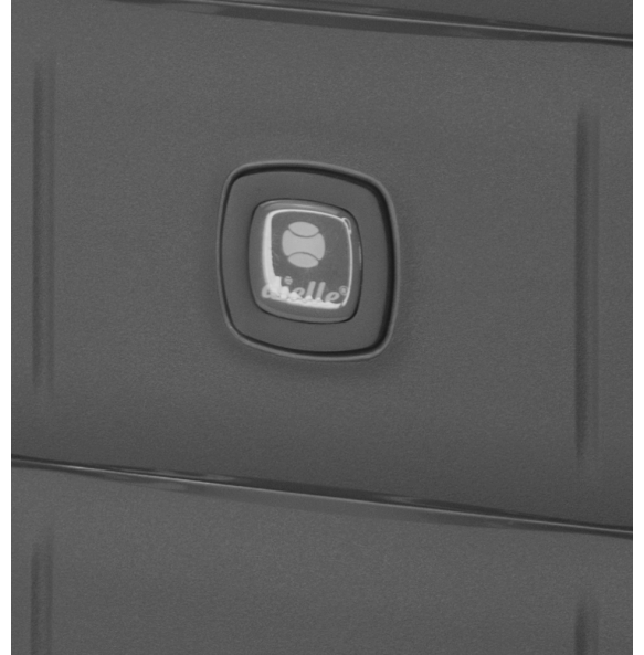 Βαλίτσα σκληρή Μεγάλη DIELLE 210/70 77x49x36/39 cm Μαύρο
