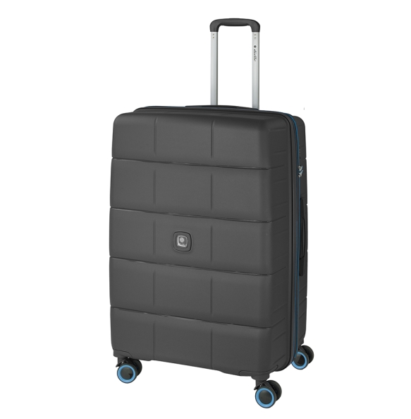 Βαλίτσα σκληρή Μεγάλη DIELLE 210/70 77x49x36/39 cm Μαύρο