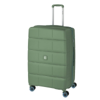 Βαλίτσα σκληρή Μεγάλη DIELLE 210/70 77x49x36/39 cm Πράσινο
