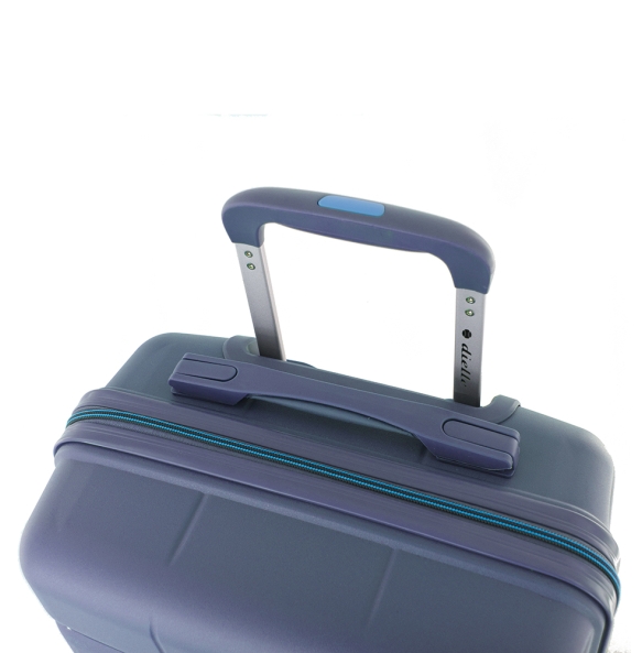 Βαλίτσα σκληρή Μεγάλη DIELLE 210/70 77x49x36/39 cm Μπλε