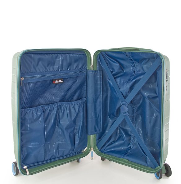 Βαλίτσα σκληρή Μεσαία DIELLE 210/60 67x43x29/32 cm Γκρι Βαλίτσα σκληρή Μεσαία DIELLE 210/60 67x43x29/32 cm Γκρι