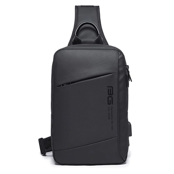 Σακίδιο χιαστί Sling Bag BANGE 22002 Μαύρο