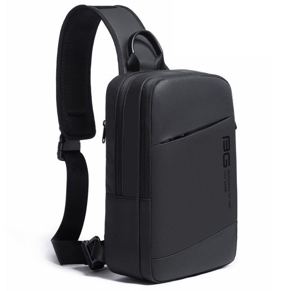 Σακίδιο χιαστί Sling Bag BANGE 22002 Μαύρο