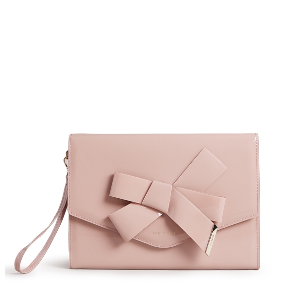 Φάκελος TED BAKER Nikkey Knot Bow Pouch 281668 Ροζ