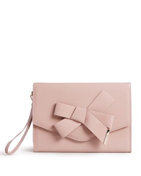 Φάκελος TED BAKER Nikkey Knot Bow Pouch 283898 Ροζ