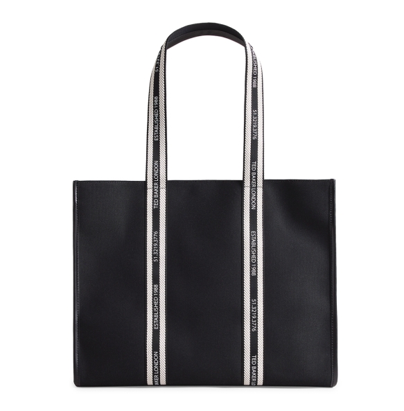 Τσάντα TED BAKER Georjey Webbing Tote Bag 261689 Μαύρο