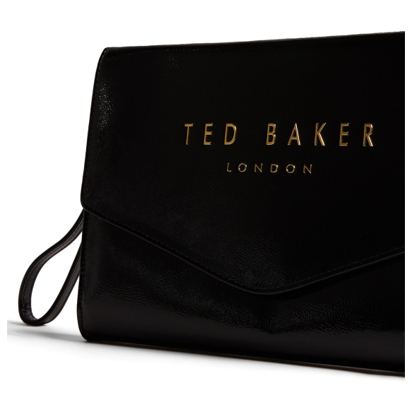 Φάκελος TED BAKER Crinkie Icon Pouch 272143 Μαύρο