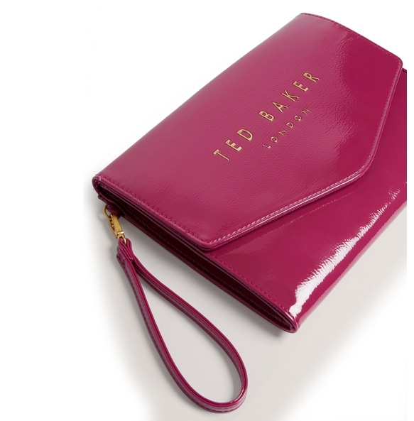 Φάκελος TED BAKER Crinkie Icon Pouch 272143 Μωβ